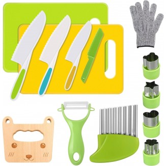 Children's Knife 14-Piece Children's Kitchen Knife Set