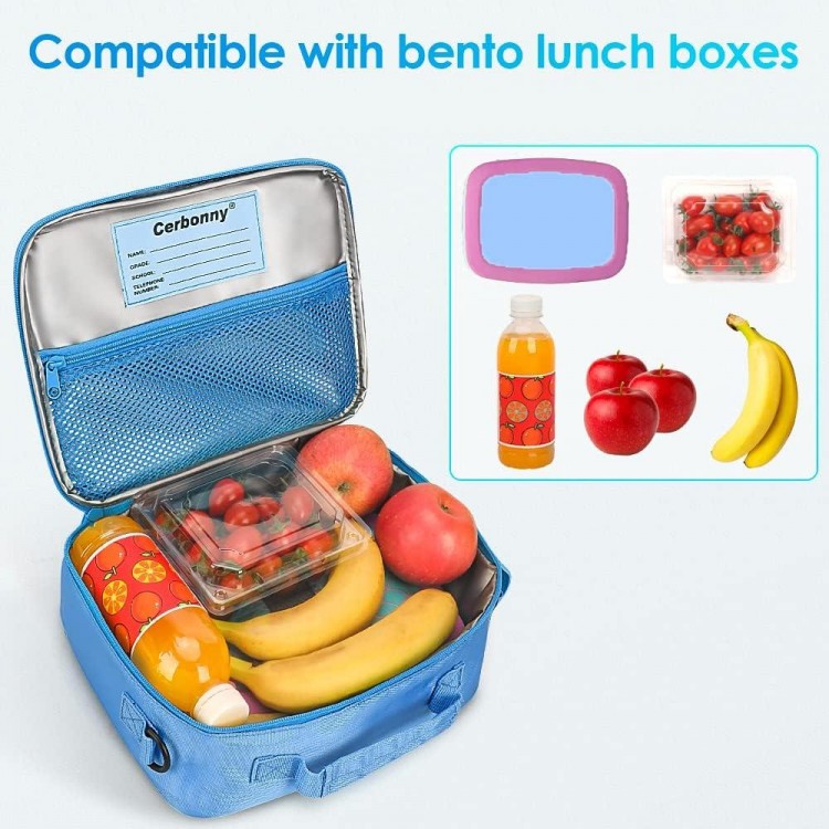 Kids Lunch Box, Insulated Kids Lunch Bag for School