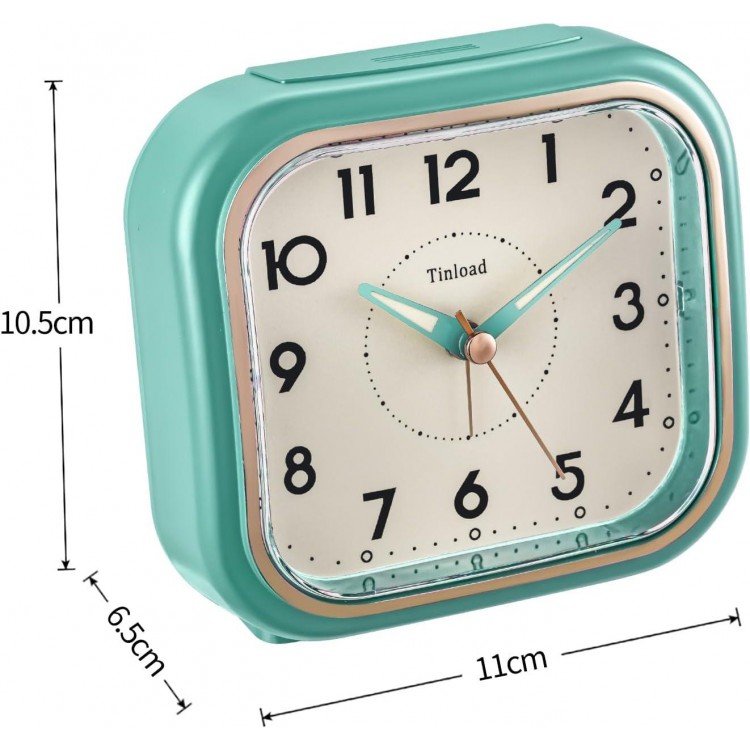 4.5 Inch Vintage Retro Analogue Alarm Clock