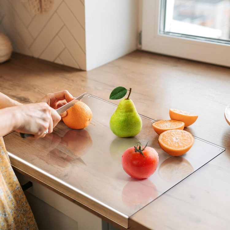 Acrylic Chopping Board, Cutting Board, 43 x 33 cm, Large Chopping Board