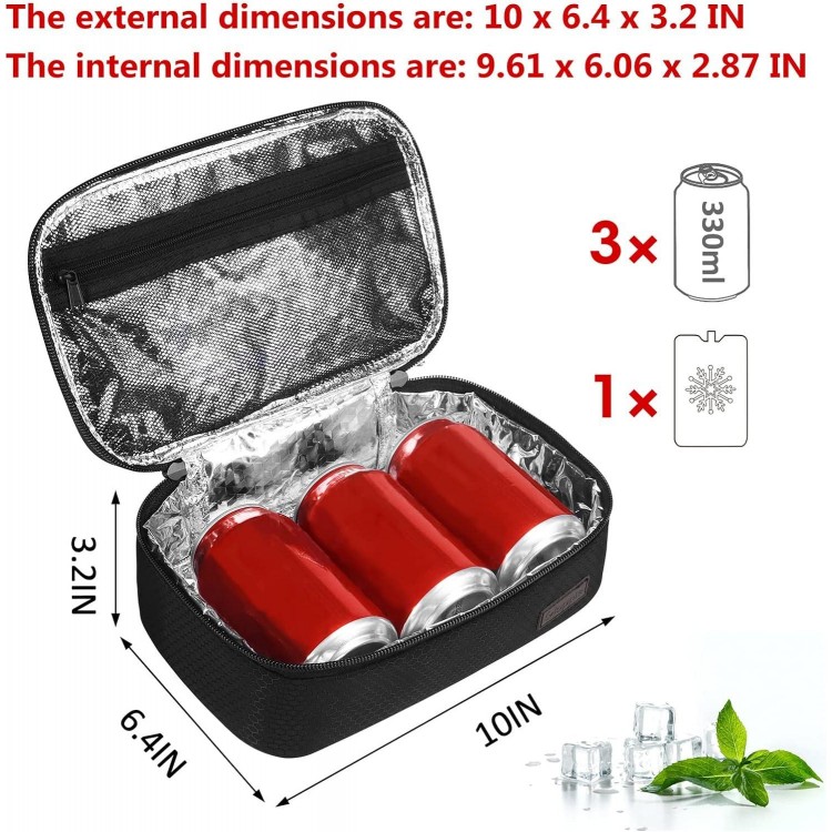 Cool Bag Small Lightweight Lunch Bag Insulated Bag