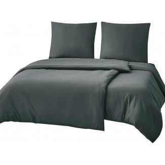 4-Piece Bed Linen, Made of Microfibre with Zip, Soft and Non-Iron