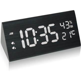 Digital Alarm Clock with Large LED Display