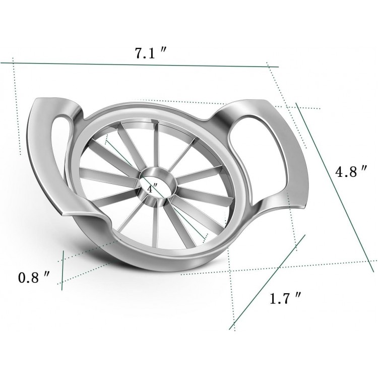 High Performance Apple Slicer, Upgraded Version with 12 Blades