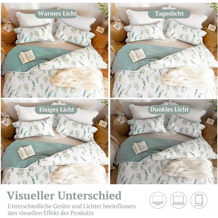 100% Washed Cotton Bedding with Linen-Like Handle