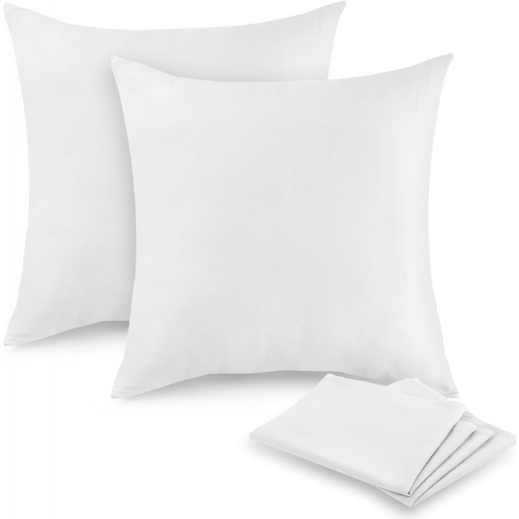 Cushion Cover 40 x 40 cm Cotton Set of 2 Soft and Breathable Cushion Covers 40 x 40 cm