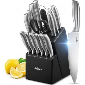 Knife Block Professional Knife Set 16-Piece