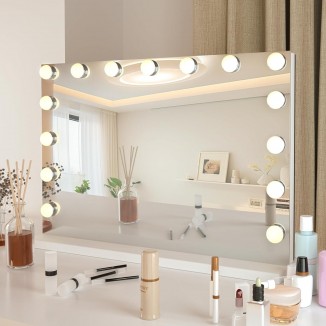 Hollywood Vanity Mirror with Lighting Dimmable Vanity Mirror Table Mirror Wall Mirror
