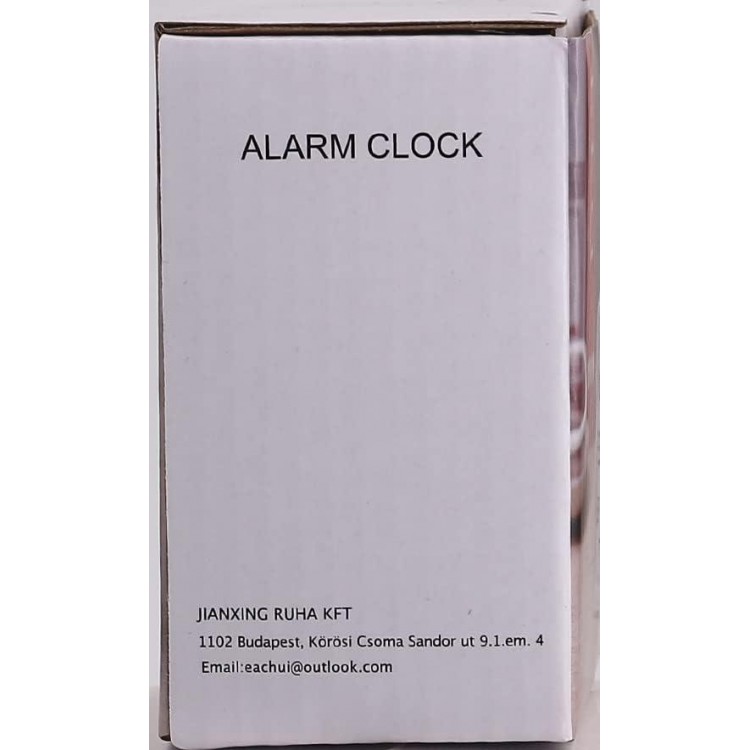 Analogue Alarm Clock, Small with Loud Alarm