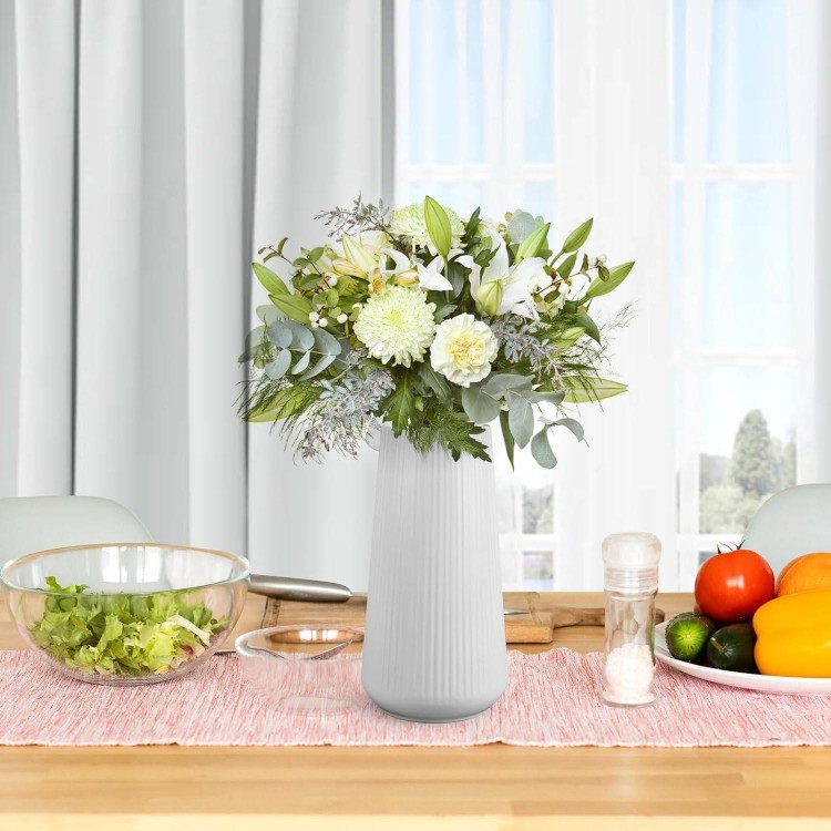 Ceramic Vase, GUKJOB Flower Vase, Ceramic Vases for Flowers, Decorative Vases