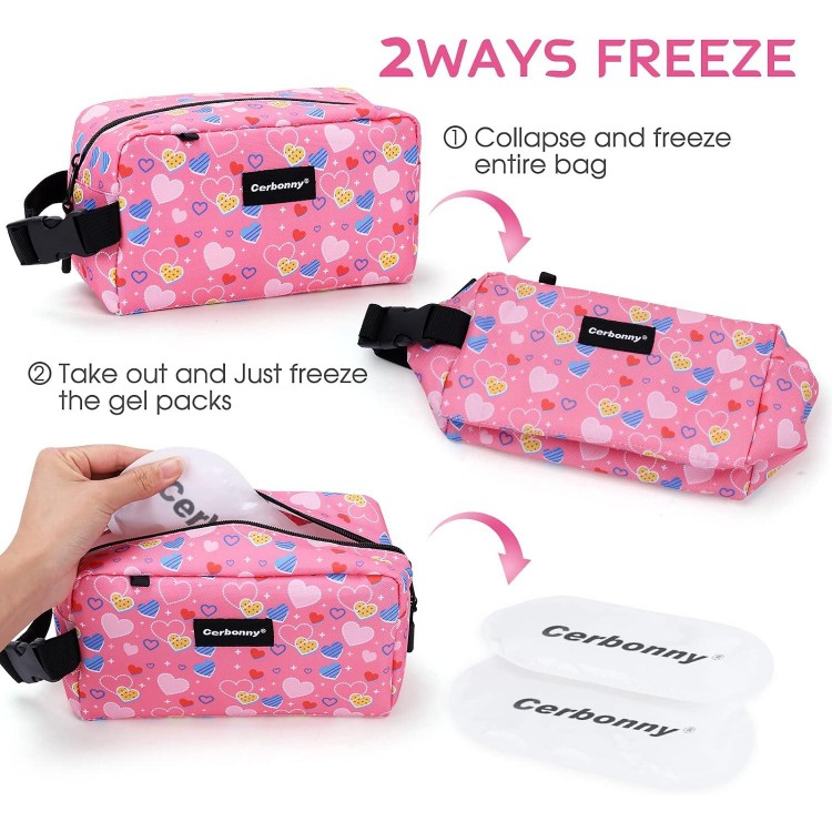 Freezable Lunch Bag, Freezable Snack Bag
