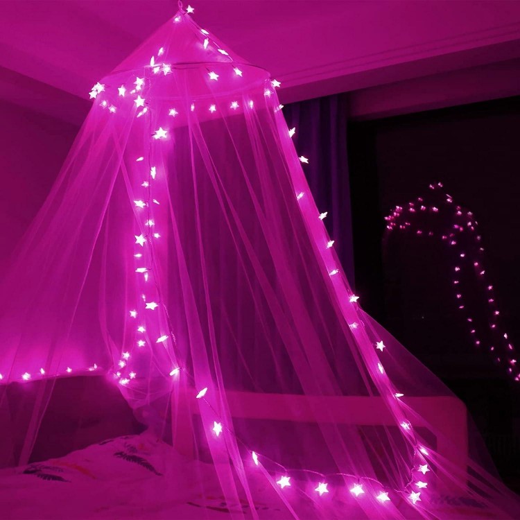 Bed Canopy with Lighting (60 x 250 cm)