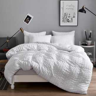 Chic Bedding Plain Microfibre Soft Duvet Cover Set