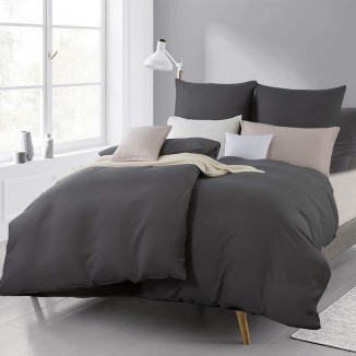 4-Piece Soft Bed Linen Sets Cover With Zip