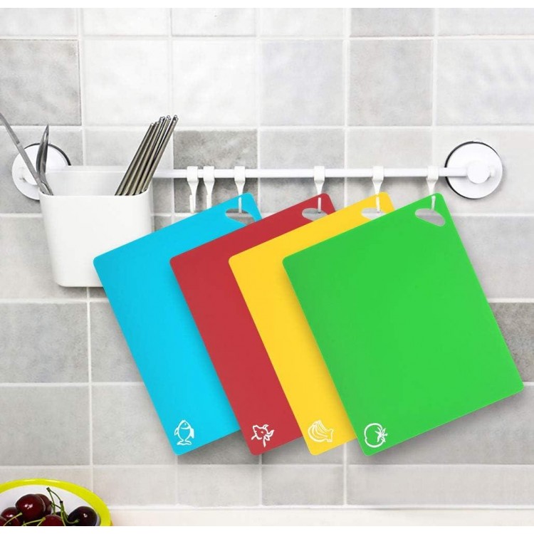 chopping board colour plastic chopping board with food icons