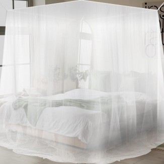 Large Mosquito Net for Bed, Finest Holes Fine Mesh Mosquito Net