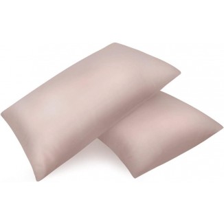 Set of 2 Satin Cushion Covers, Premium Pillowcase, Hair and Skin Care