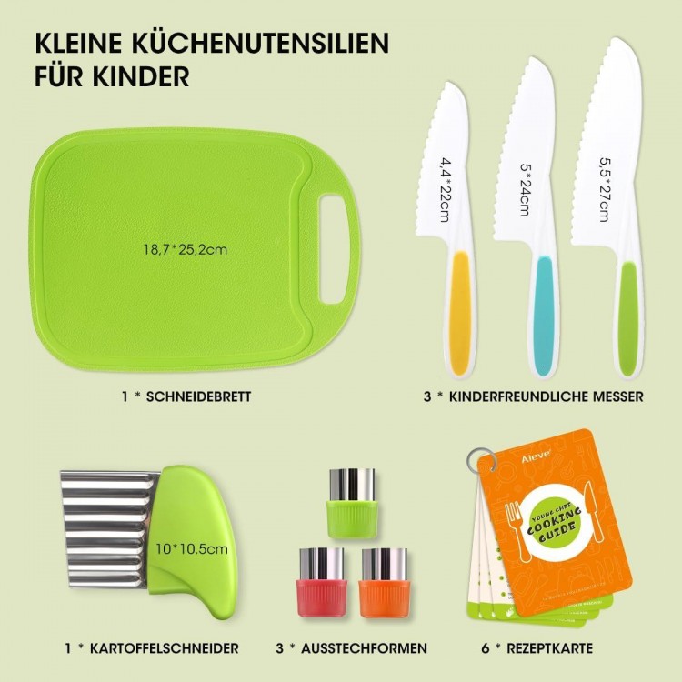 Children's Knife Chef's Knife Set 9-Piece