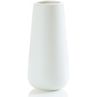 White Ceramic Vase for Pampas Grass, Ideal for Storing Dried Flowers