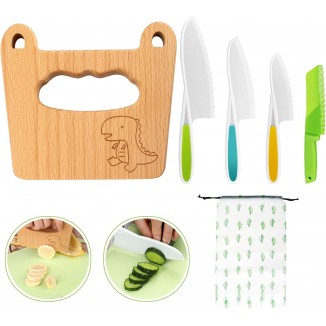 Children's Knife 5-Piece Children's Kitchen Knife Set for