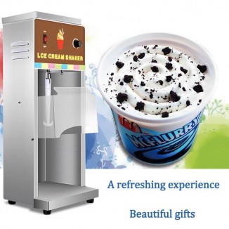 Ice Cream Shaker Blizzard Machine Ice Cream Mixer Ice  Reversing Cup I
