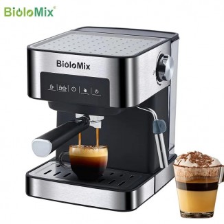 BioloMix 20 Bar machines à café Italian Espresso Coffee Maker with Mil
