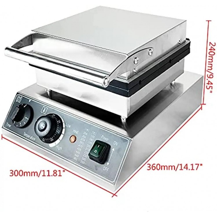 Commercial Nonstick Electric Wheat Stalk Waffle Maker Machine