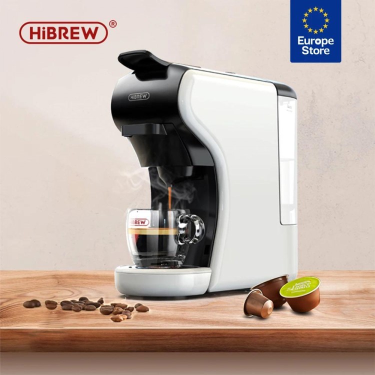 HiBREW 4 in 1 Multiple Capsule Coffee Maker Full Automatic With Hot &