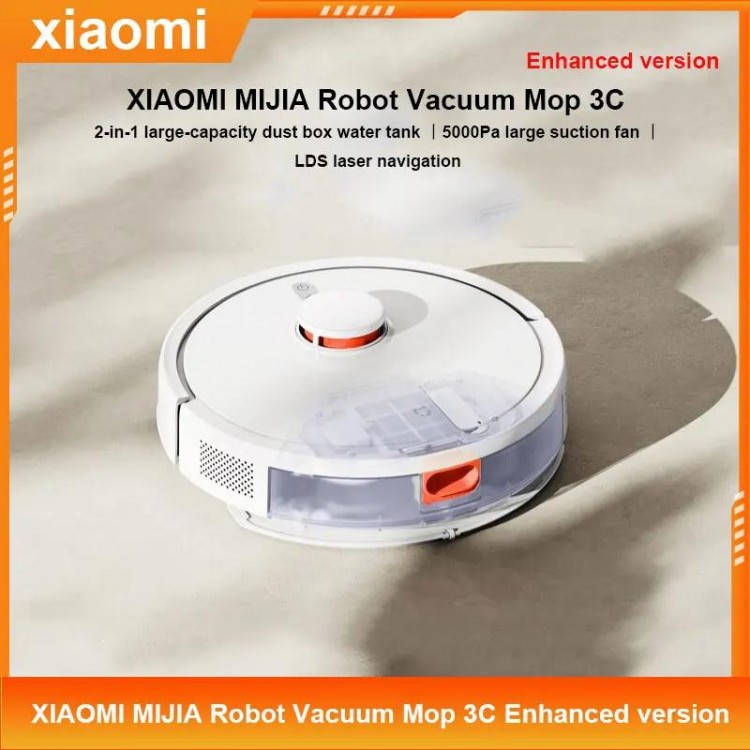 XIAOMI Robot cleaner mop 3C Enhanced Version home 5000Pa Vacuum cleane