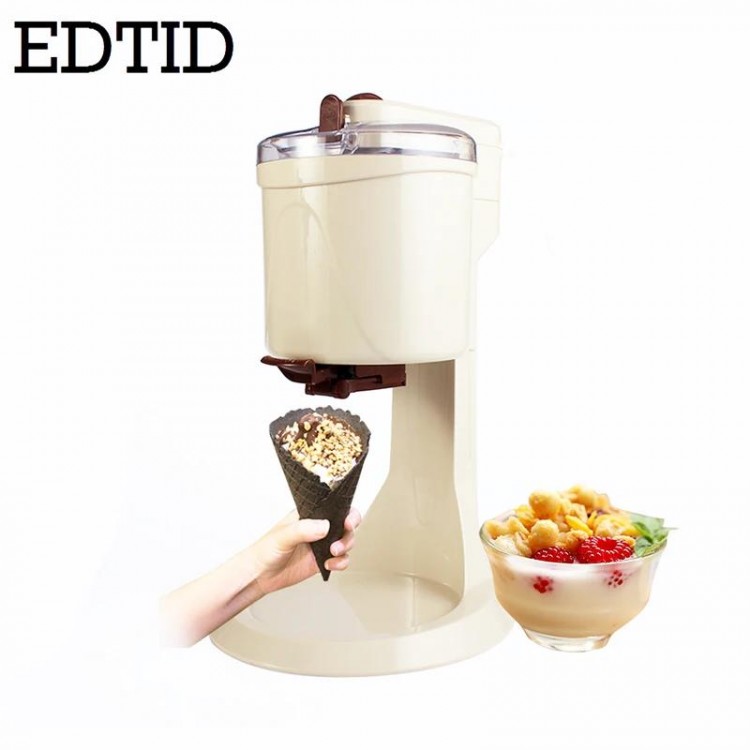 DIY Household Ice Cream Maker Electric Slush Icecream Sundae Making Ma