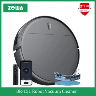 ZCWA Robot Vacuum Cleaner Auto Charging 6000Pa Power App Control Water