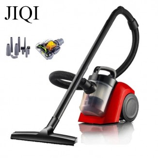 JIQI Rod Drag Vacuum Cleaner Handheld Electric Suction Sweeper Machine
