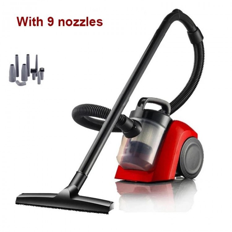 JIQI Rod Drag Vacuum Cleaner Handheld Electric Suction Sweeper Machine