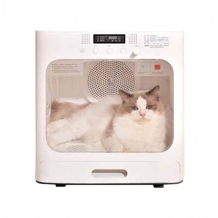 Household Small Silent Dog Air Dryer Pet Grooming Drying Cabinet Profe