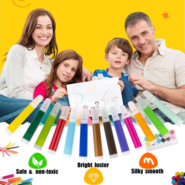 Children's Painting Set of 150 Colouring Cases for Children