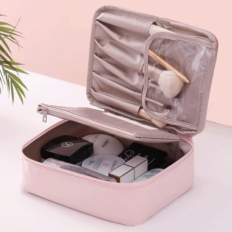 Cosmetic Bag, Waterproof Makeup Bag, Travel Makeup Bag