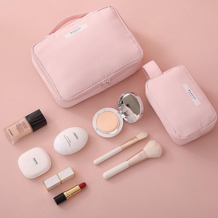 Cosmetic Bag, Waterproof Makeup Bag, Travel Makeup Bag