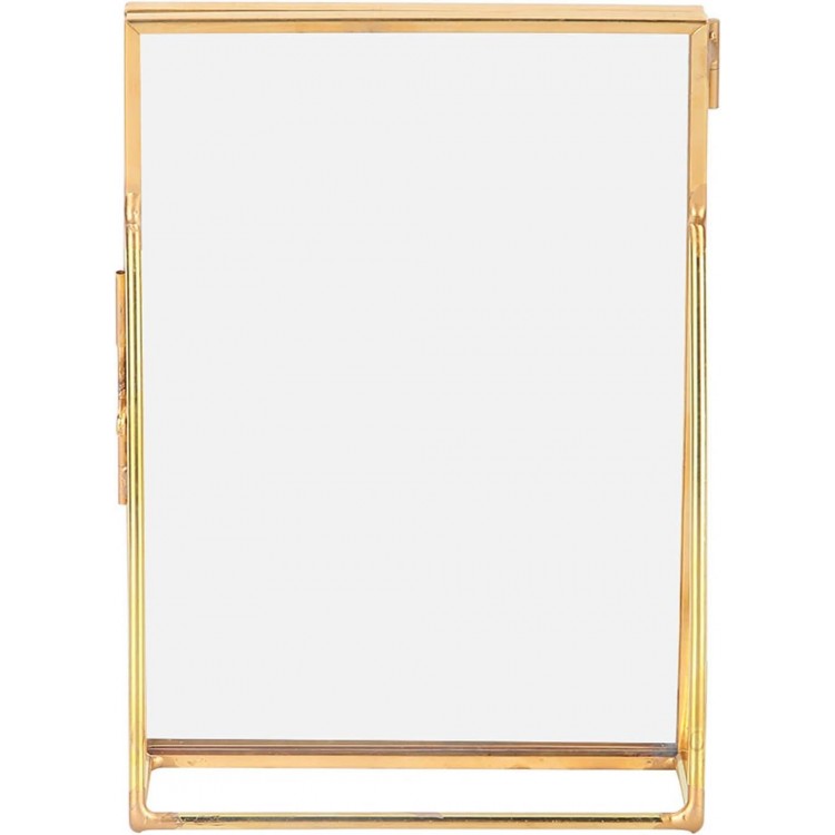 6 x 8 Picture Frames Gold 20 cm x 20 cm Clear Glass Picture Frame Gold Brass