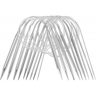 Circular Knitting Needles Set Stainless Steel