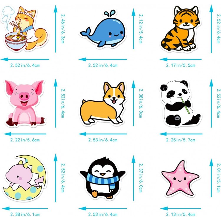 Children's Stickers, Pack of 100 Stickers for Kids