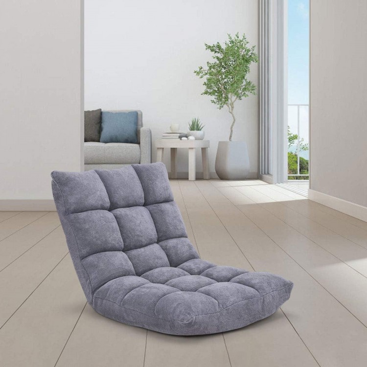 Floor Chair, Floor Sofa with Backrest, Floor Chair with Sleep Function