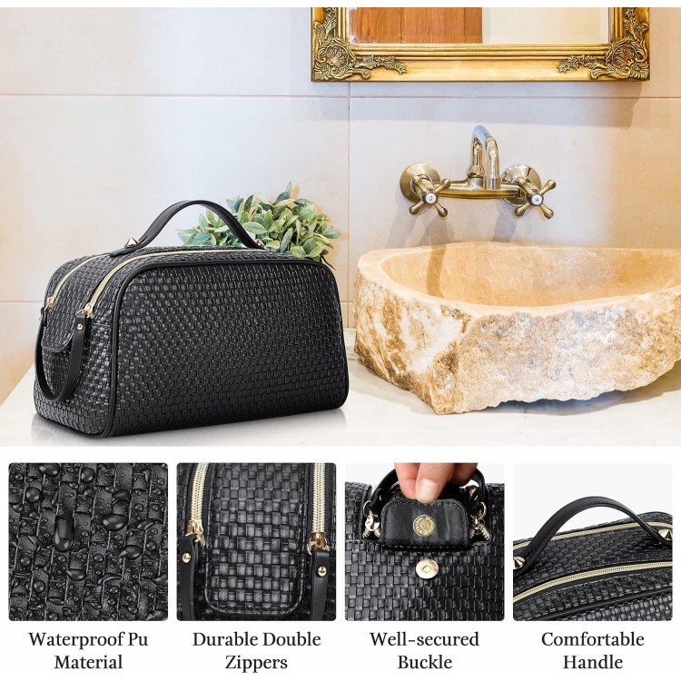 Cosmetic Bag Large Toiletry Bag Women's for Travel Make Up Bag