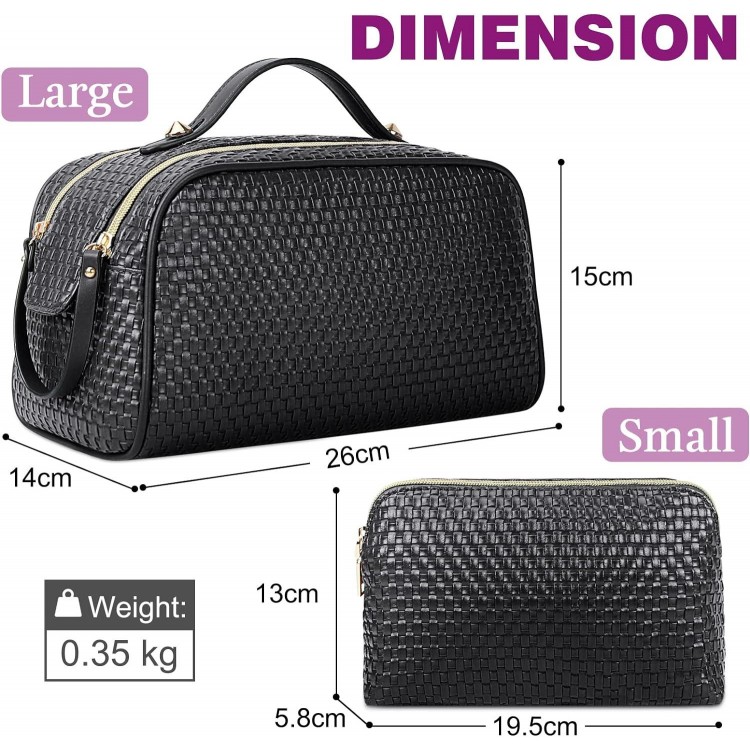 Cosmetic Bag Large Toiletry Bag Women's for Travel Make Up Bag