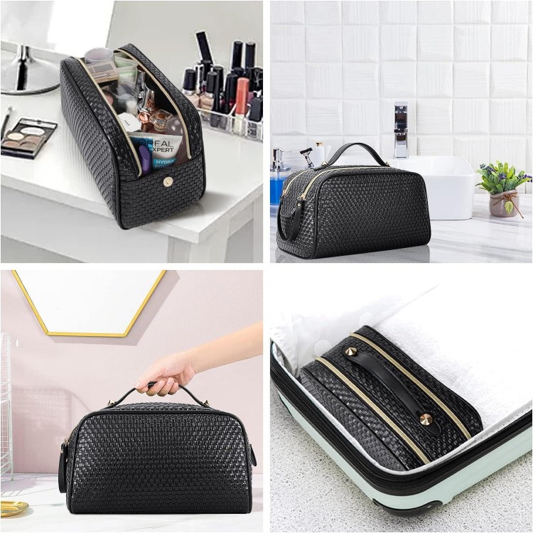 Cosmetic Bag Large Toiletry Bag Women's for Travel Make Up Bag