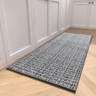 KMVIZI Alfombra Cocina Lavable Antideslizante, Alfombras Cocina Tejida