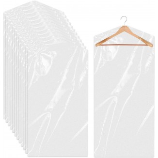 Bolsa de ropa, paquete de 20 bolsas de plástico transparente para colg