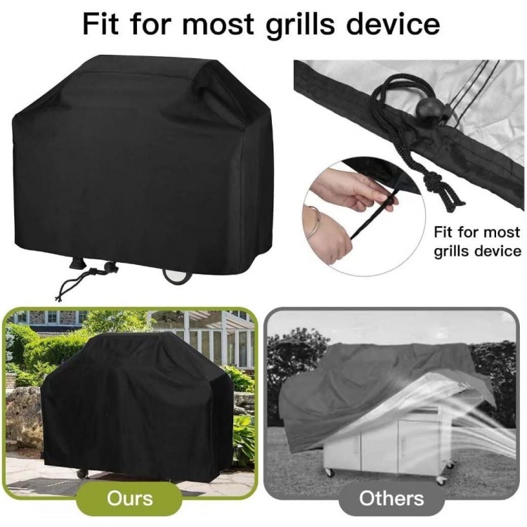 Funda para Barbacoa Impermeable, Cubierta de Parrilla, Resistente a la