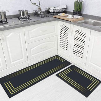 LIBRNTY Kitchen Mat Floor,Alfombras Cocina,Antifatiga Tapete de Cocina