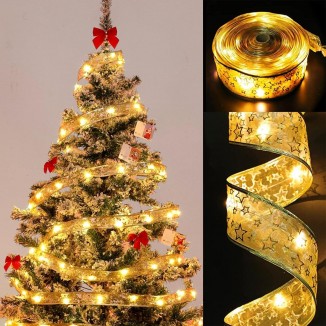 Guirnalda De Luces Navideñas, 5m Luces LED De Navidad, Luces De Cinta