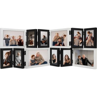 SUMGAR Cadre photo Collage Noir/Blanc Plusieurs cadres photo 10x15cm/4